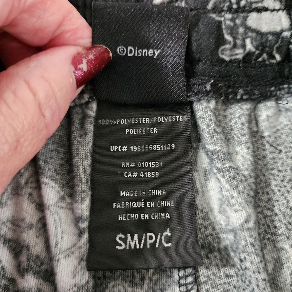 Disney The Nightmare Before‎ Christmas Pajama Pants Small Pockets Unisex Soft - Picture 4 of 11